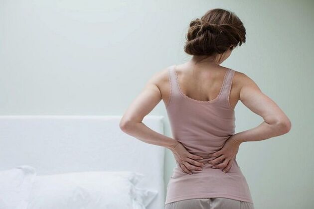 πόνος στην πλάτη με οσφυϊκή οστεοχονδρωσία φωτογραφία 3