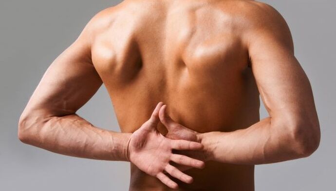 πόνος στην πλάτη με οστεοχόνδρωση στο στήθος